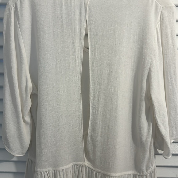 On the Road Anthropologie Off-White Blouse - Size - Picture 5 of 5